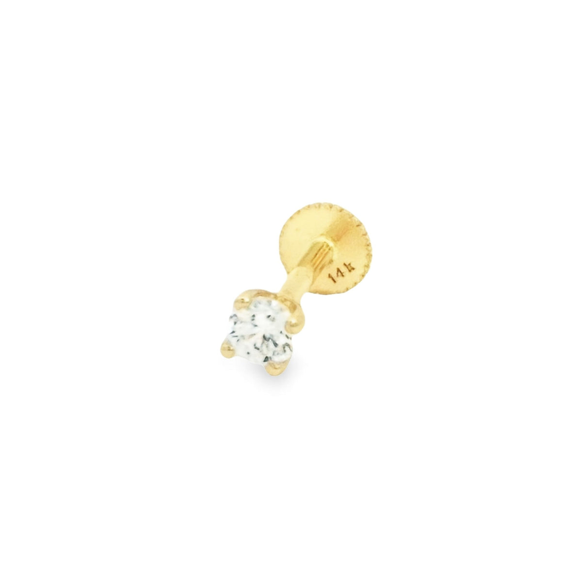 Shine Point 14K Gold Piercing