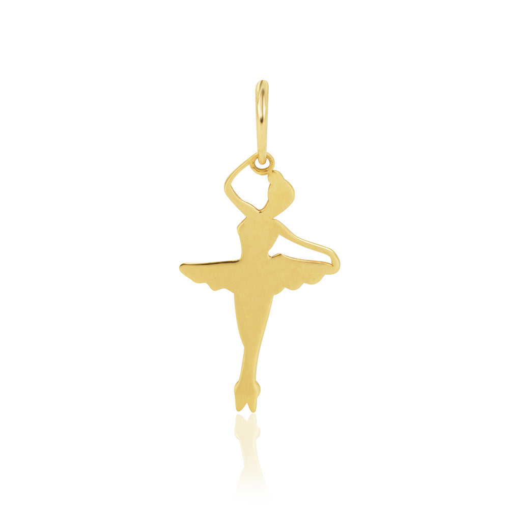 Ballerina 18K Gold Pendant