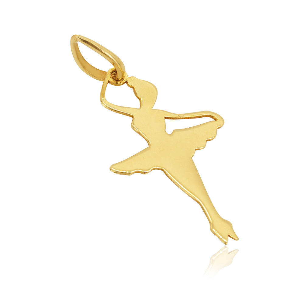 Ballerina 18K Gold Pendant