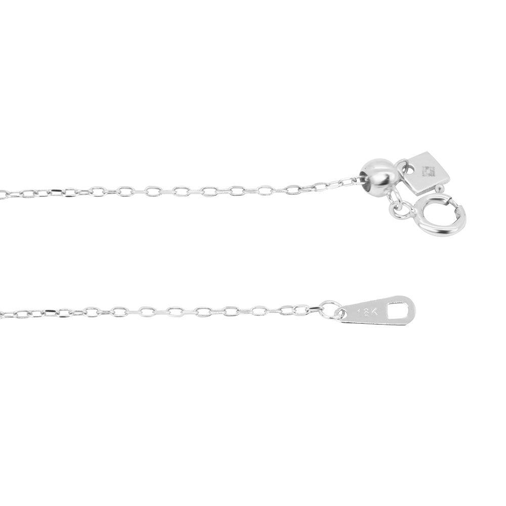Evil Eye 18K White Gold Bracelet