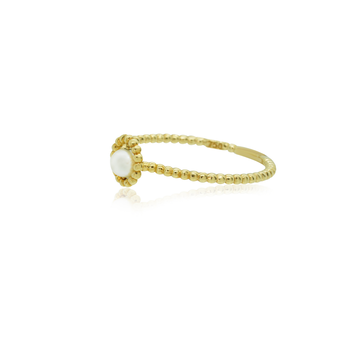 Bia Pearl 18K Gold Ring