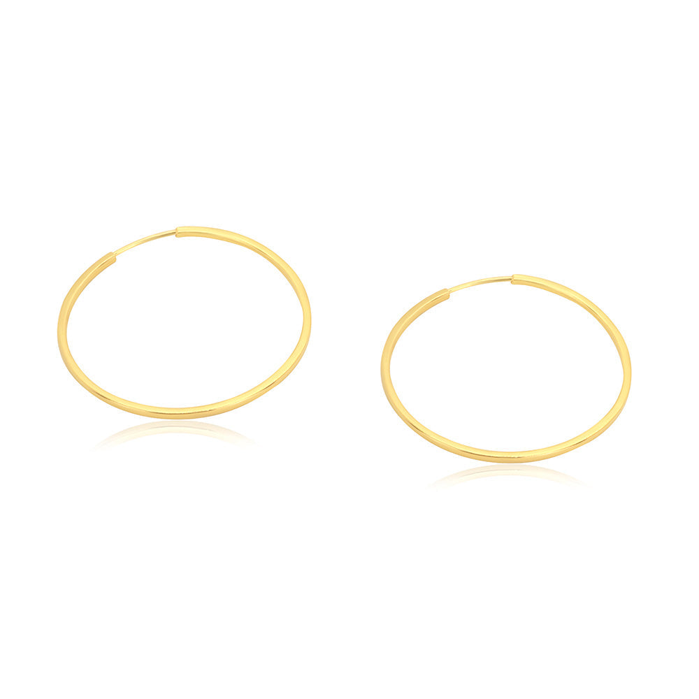 Classic Hoop 18K Gold Earring - Medium