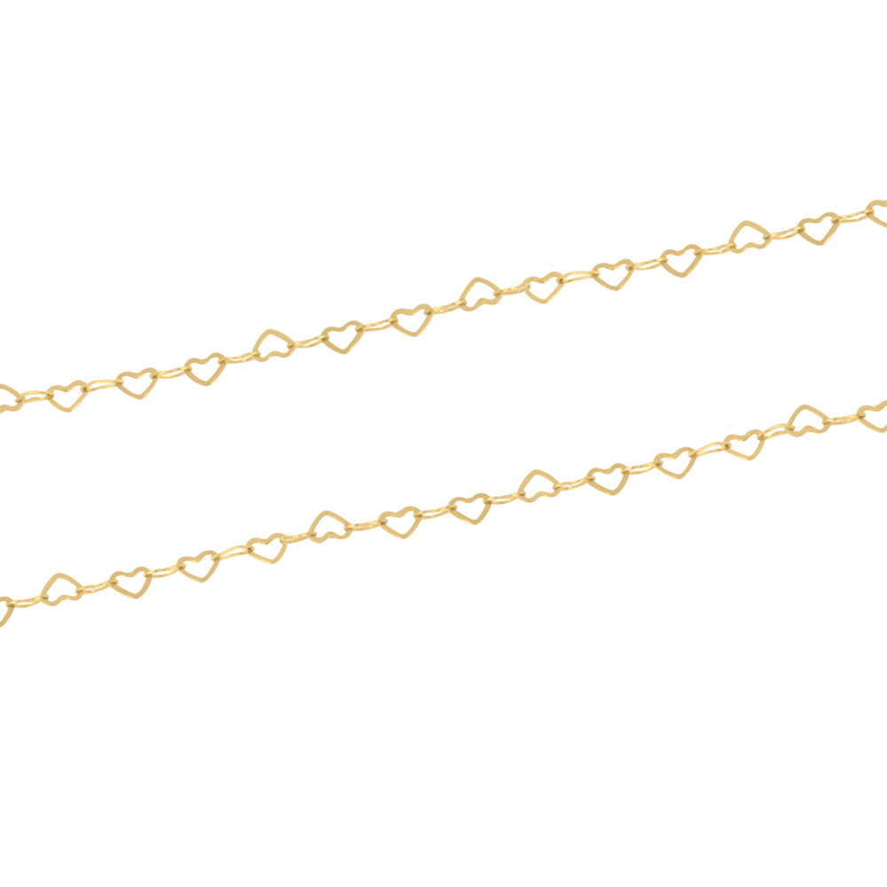 Romantic Chain 18K Gold Necklace