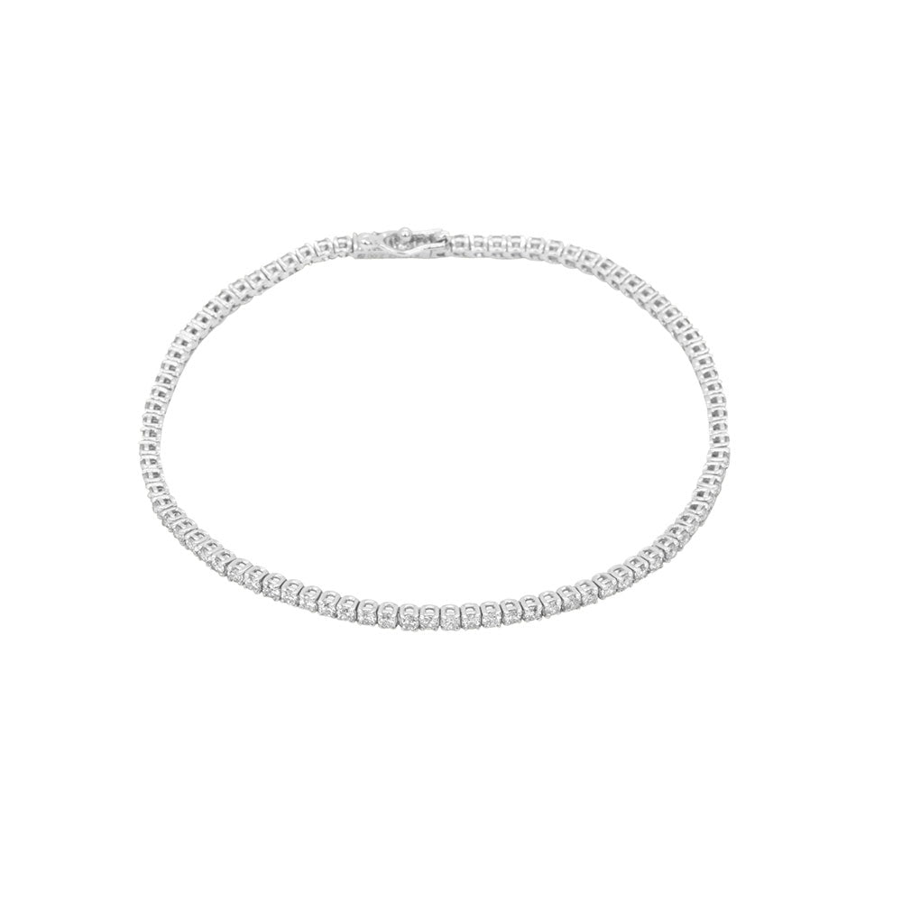 Diana 18K White Gold Bracelet